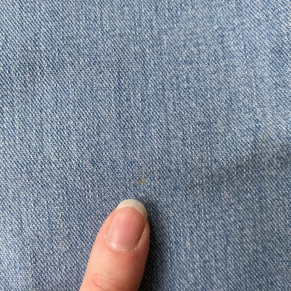 Super Cute Vintage 70s Distressed XXS 22” “What’s In a Name?” Bell Bottom Jeans - Picture 9 of 16